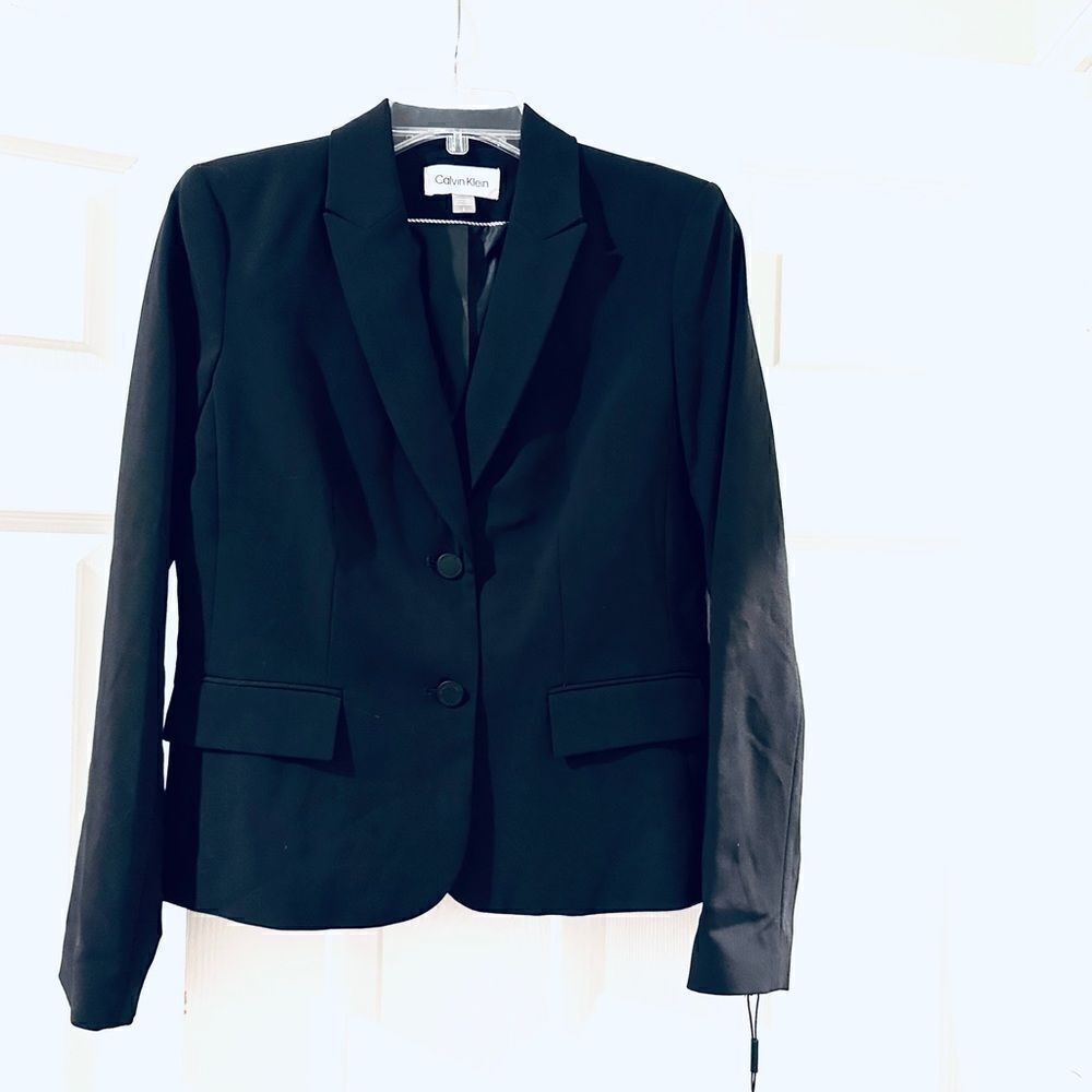 Calvin Klein Women's 2 Button Jacket - Picture 3 of 8